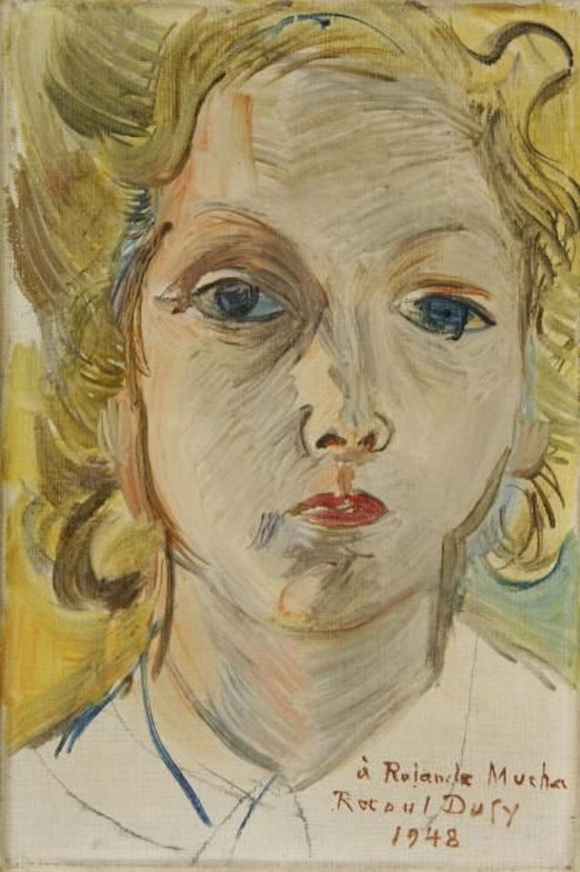 Rolande Mucha by Raoul Dufy