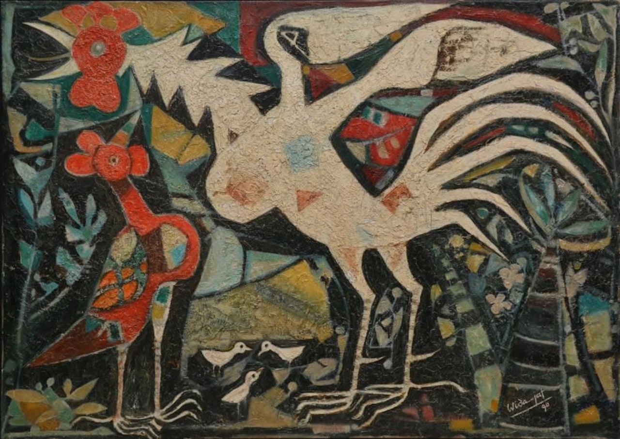 The rooster by Haji Widayat