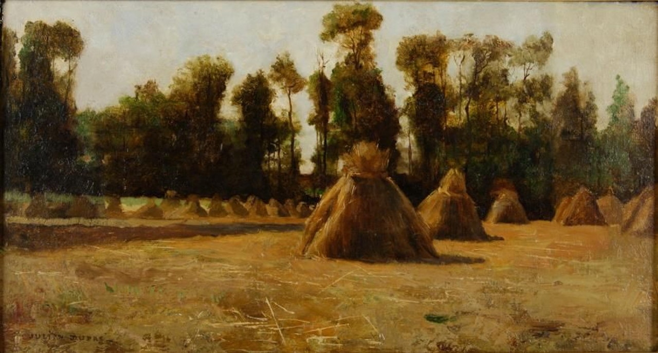Haystacks by Julien Dupré