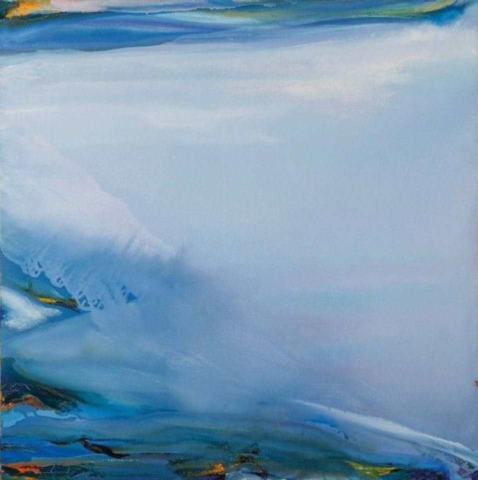Blue-pink evening by Olivier Debre