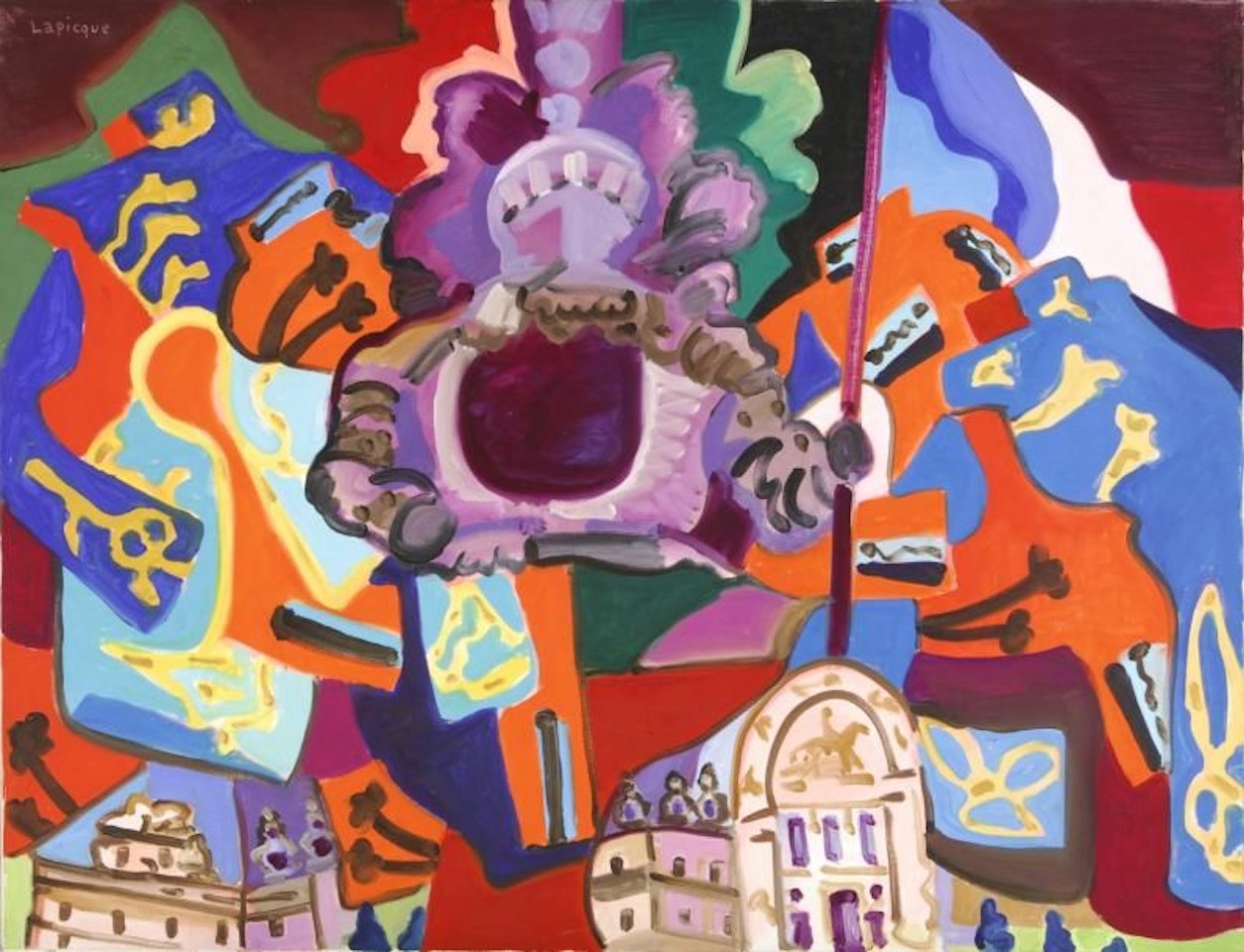 Les Invalides by Charles Lapicque