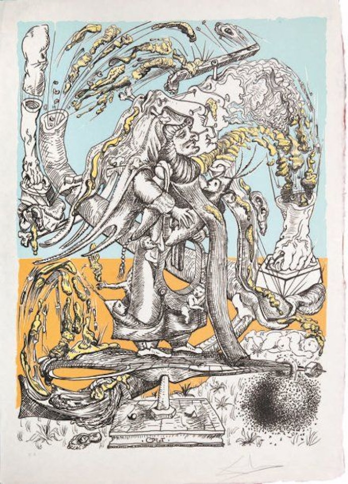  The Funny Dreams of Pantagruel by Salvador Dali