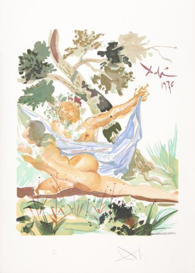 Ovide, The Art of Loving by Salvador Dali