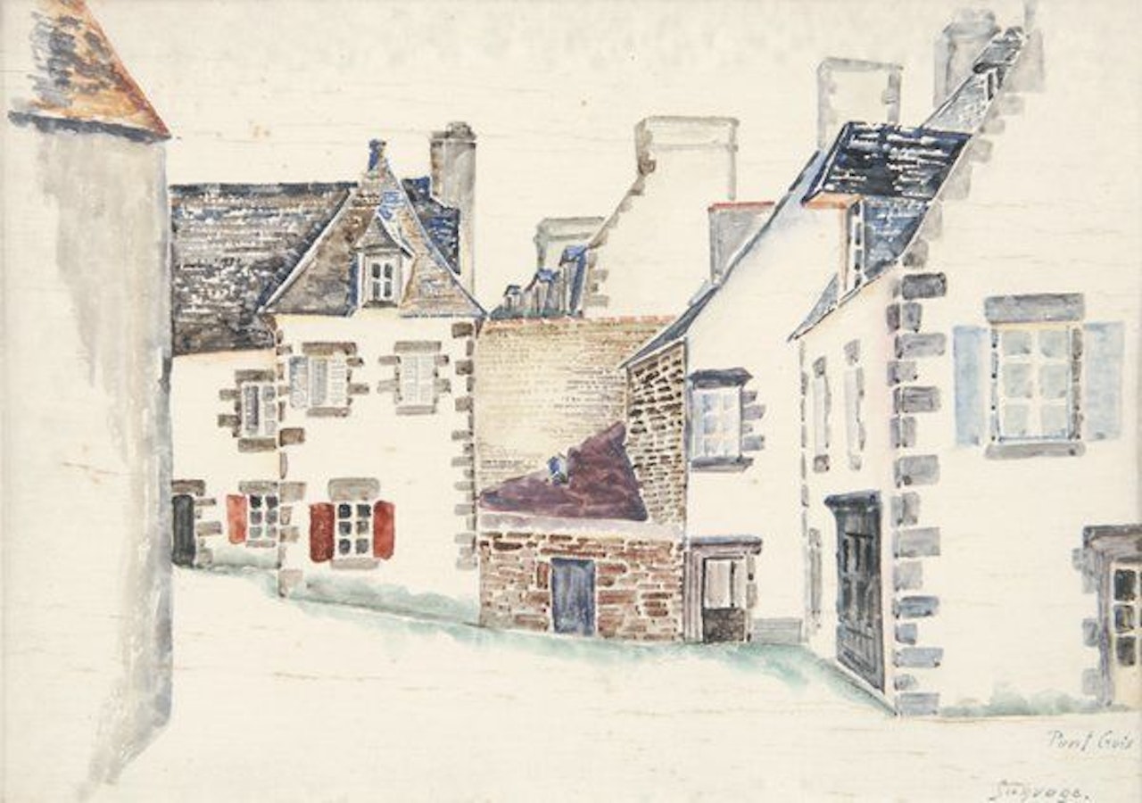 Pont Croix by Leopold Survage