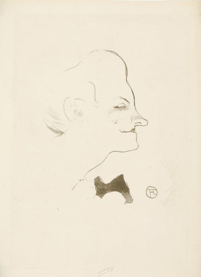 Yvette Guilbert by Henri de Toulouse-Lautrec