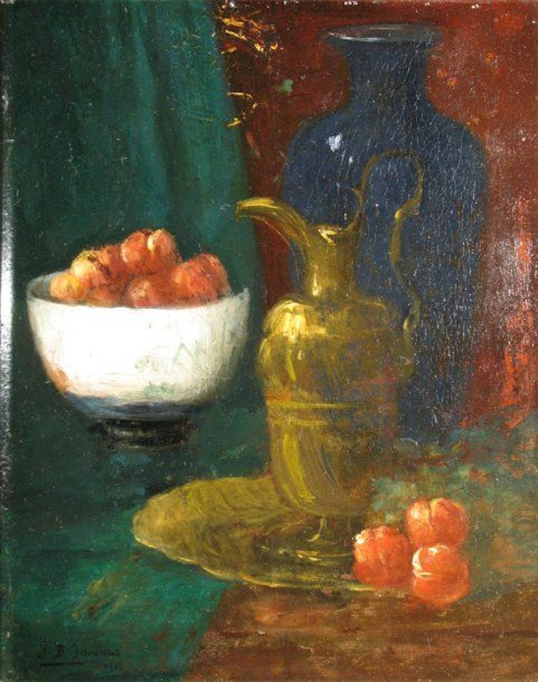 Still life with ewer by French School