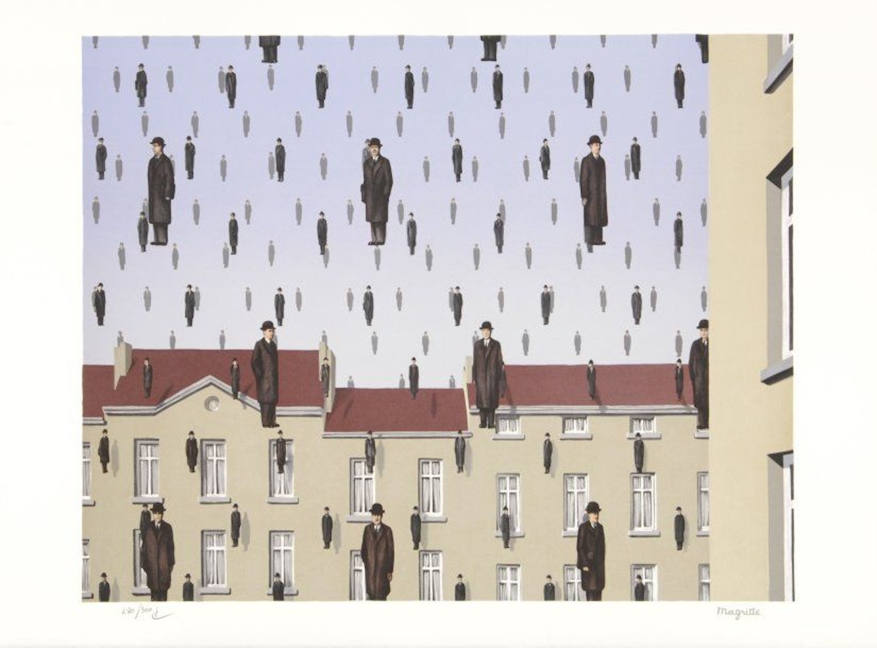 Lithographs III; The Battle of the Argonne; The Castle of the Pyrenees; The Voice of Blood; The Ready Bouquet by René Magritte