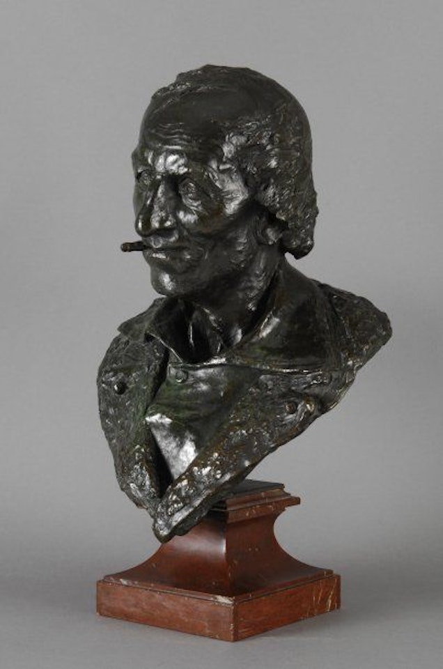 Man with cigarette by Jean-Baptiste Carpeaux