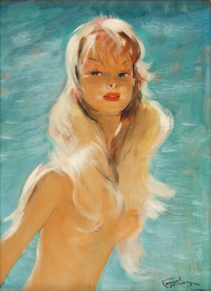 Lina by Jean Gabriel Domergue