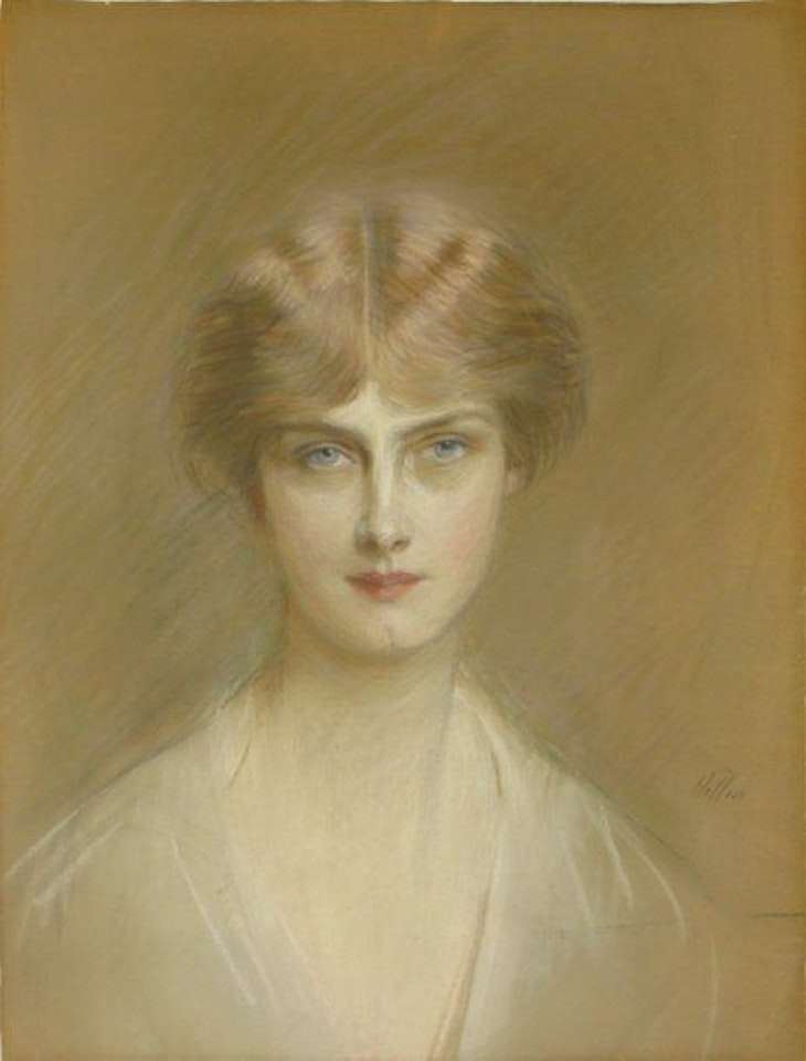 Portrait of Mme de Guiroye (Jeanne Houssaye) by Paul César Helleu
