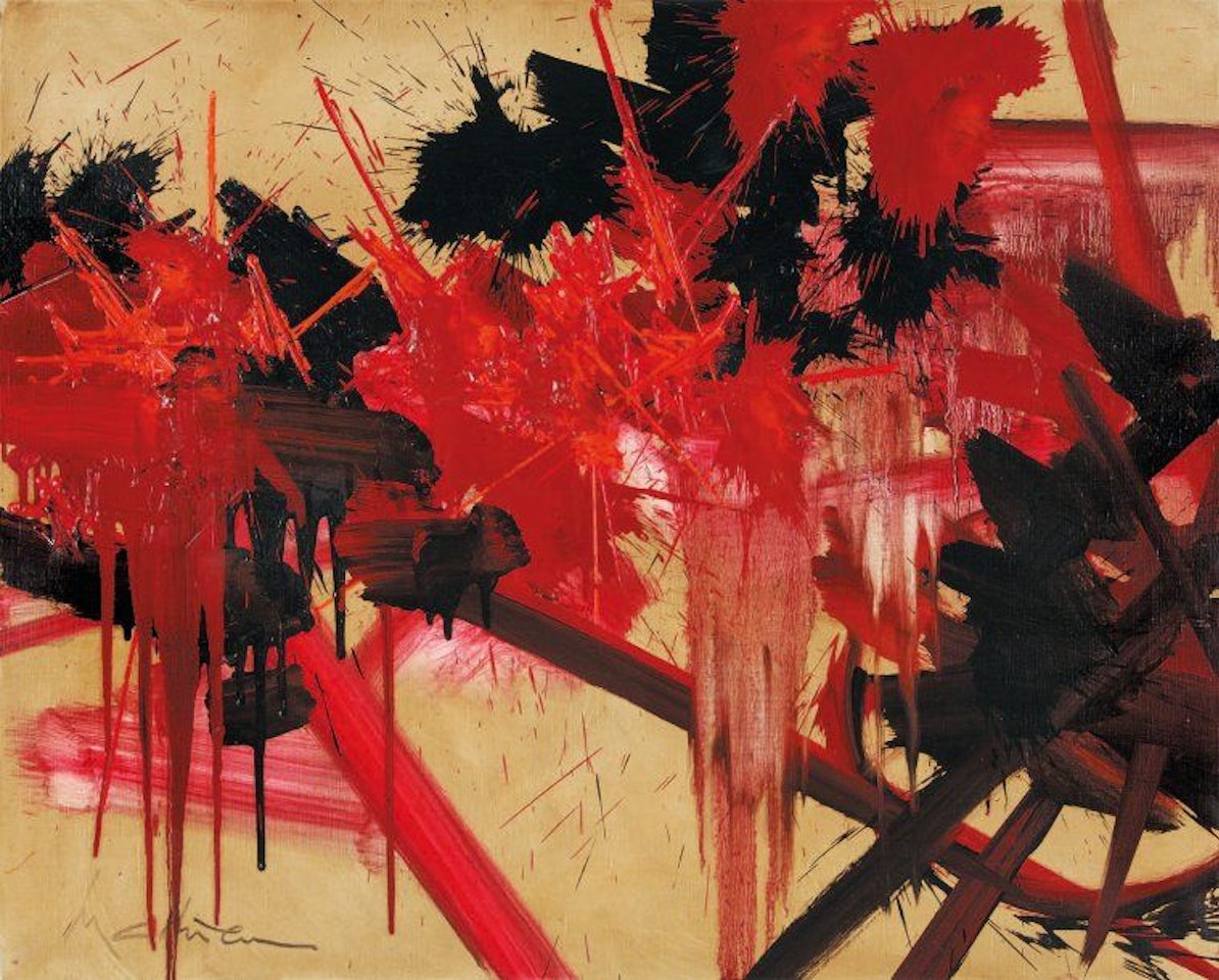 Abode of shadows by Georges Mathieu