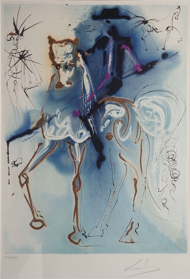 The Picador, The Dalinian Horses by Salvador Dali