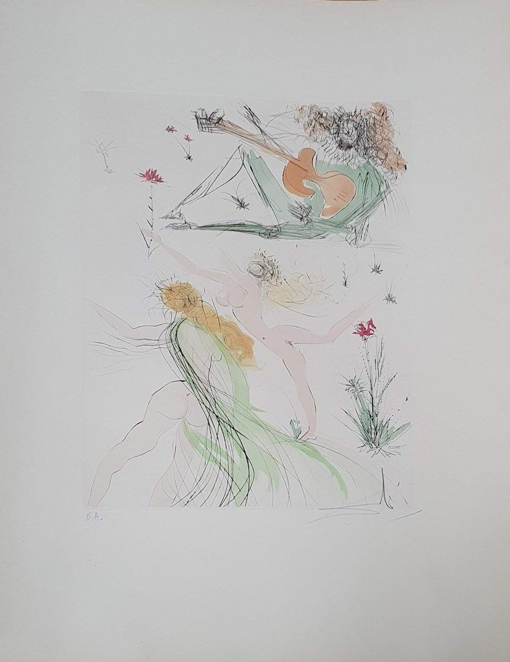 The joy of living by Salvador Dali
