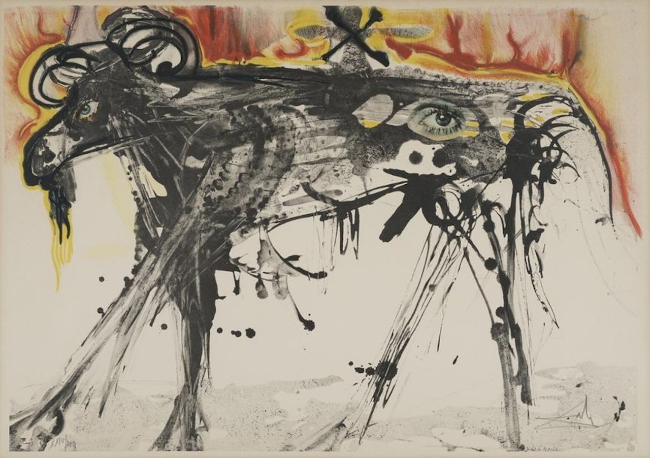 The Aries by Salvador Dali