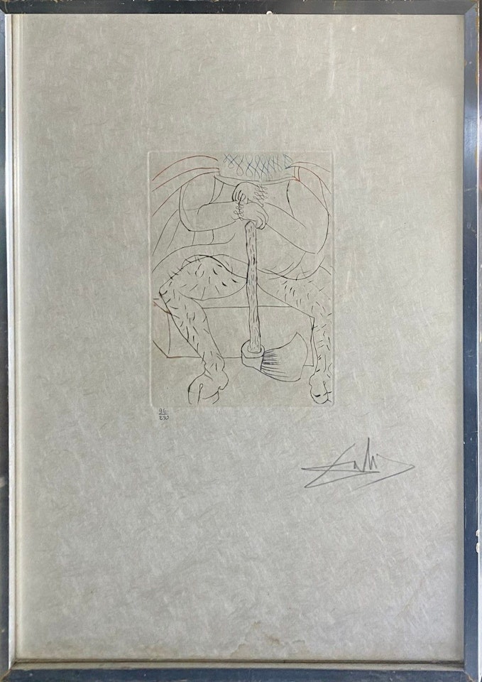 Henry VIII; Much Ado About Shakespeare by Salvador Dali