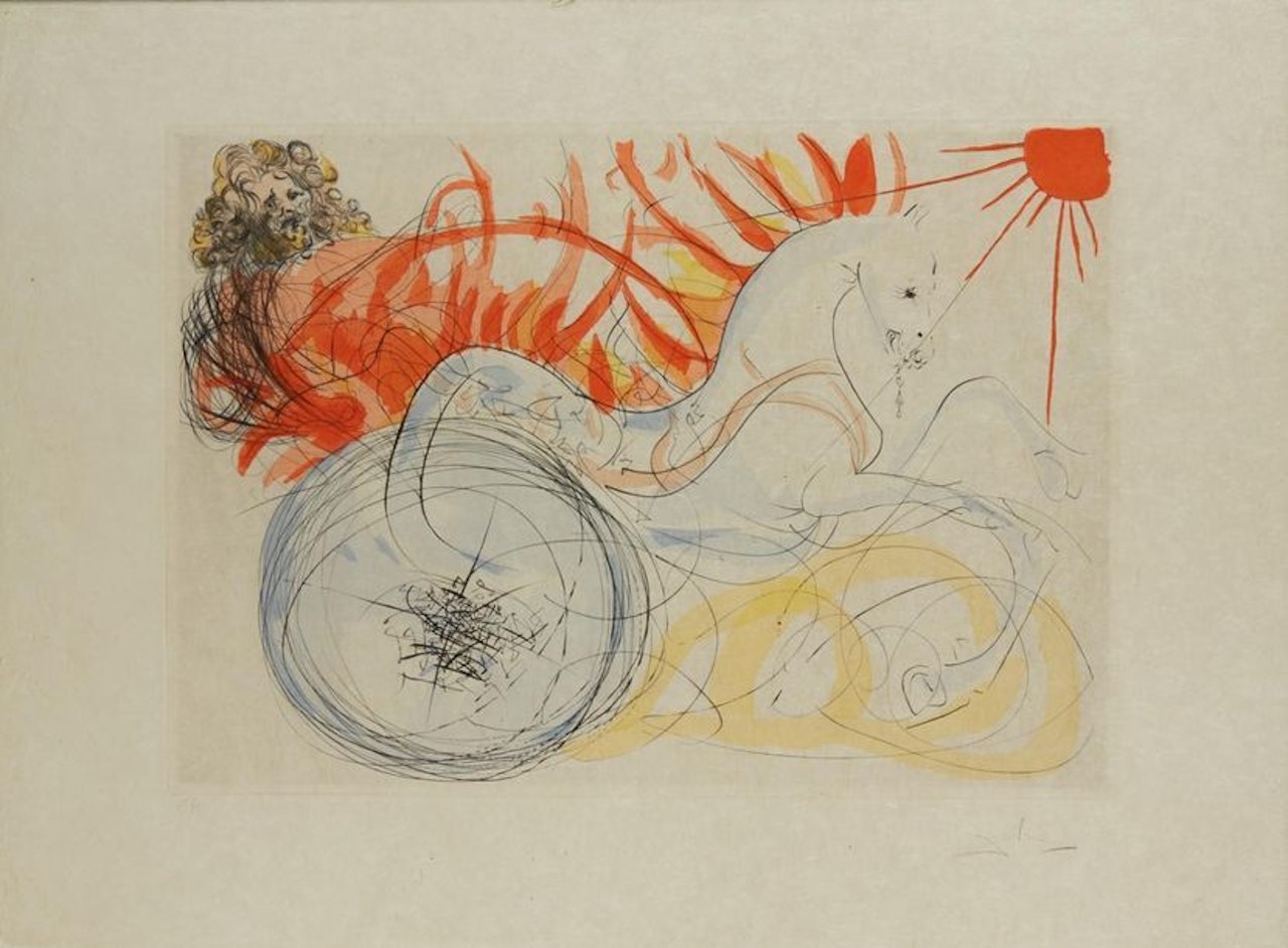 Elijah by Salvador Dali