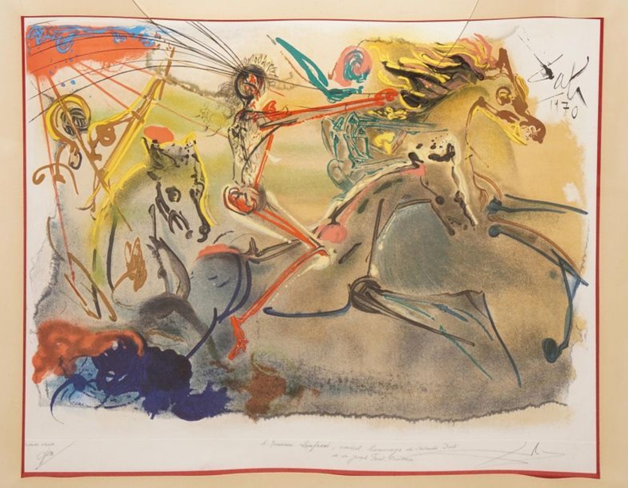 Horsemen of the Apocalypse by Salvador Dali