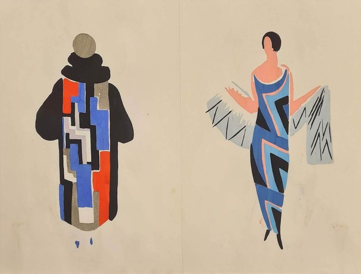 Poem Dresses by Sonia Delaunay