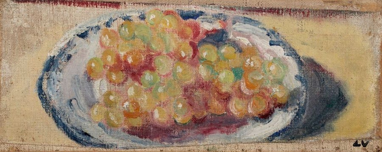 Plate of grapes by Louis Valtat