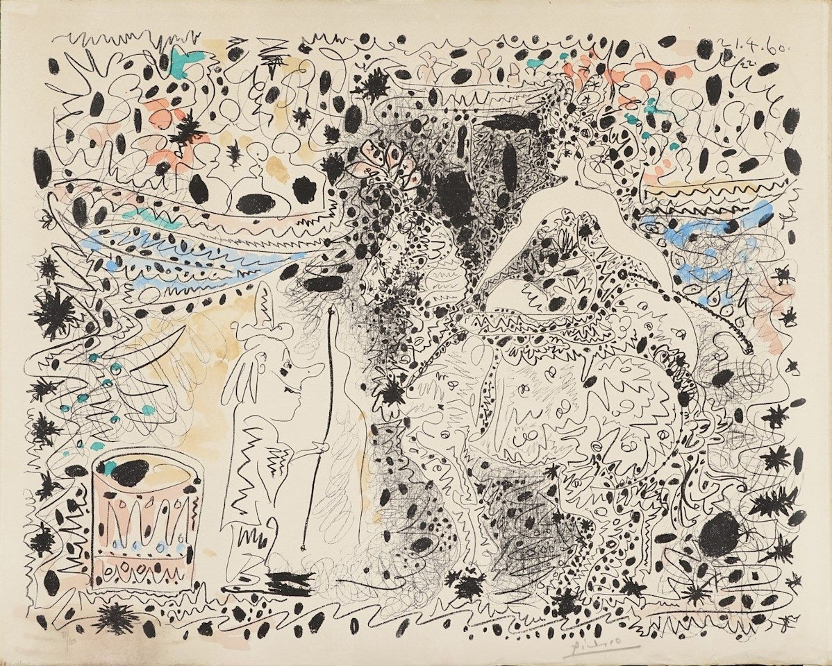 L"Ecuyère, Cannes by Pablo Picasso