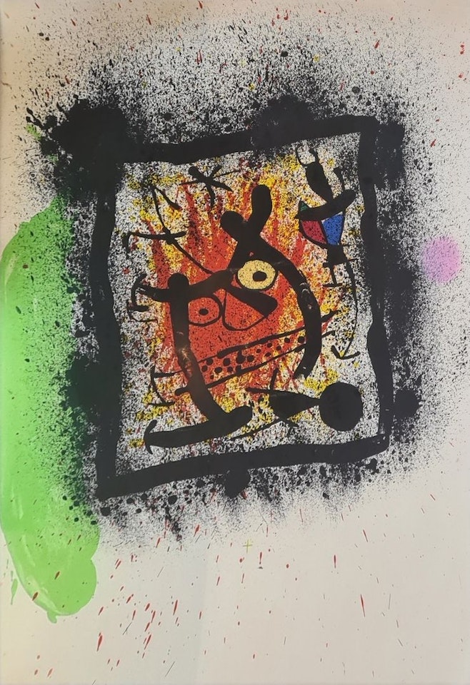 Homage to Curt Burgauer by Joan Miró