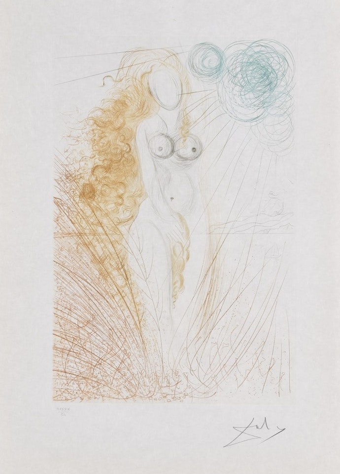 Birth of Venus by Salvador Dali