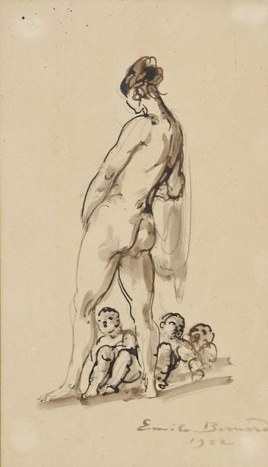 Naked to Children by Emile Bernard