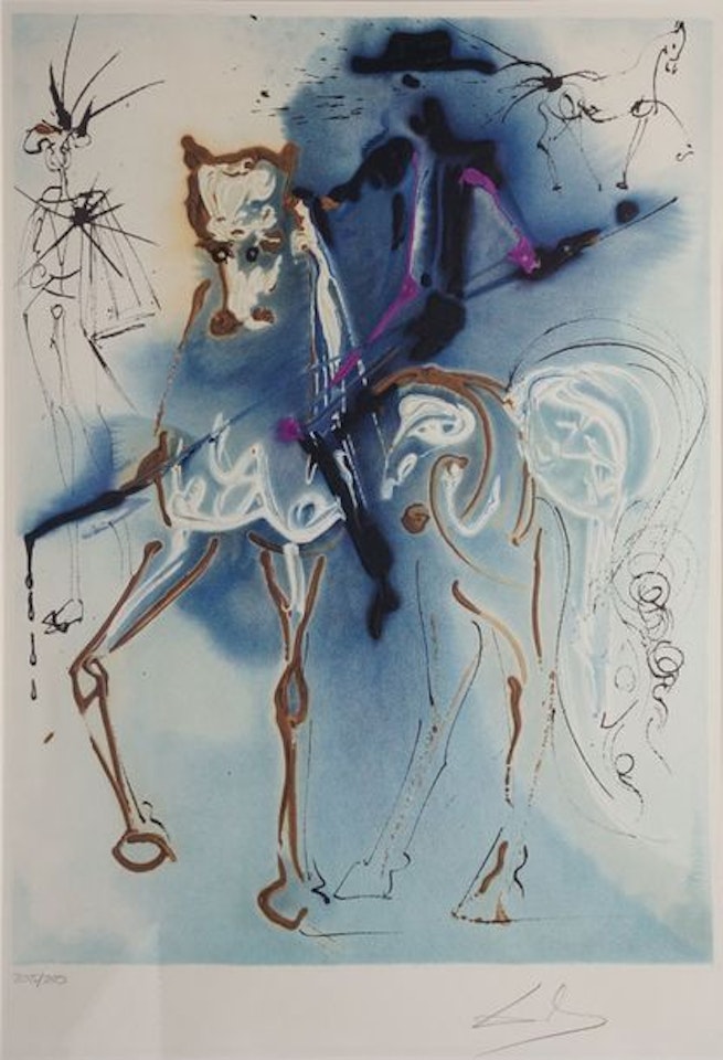 The Picador, The Dalinian Horses by Salvador Dali
