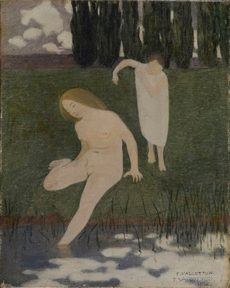 Little bathers by Félix Vallotton