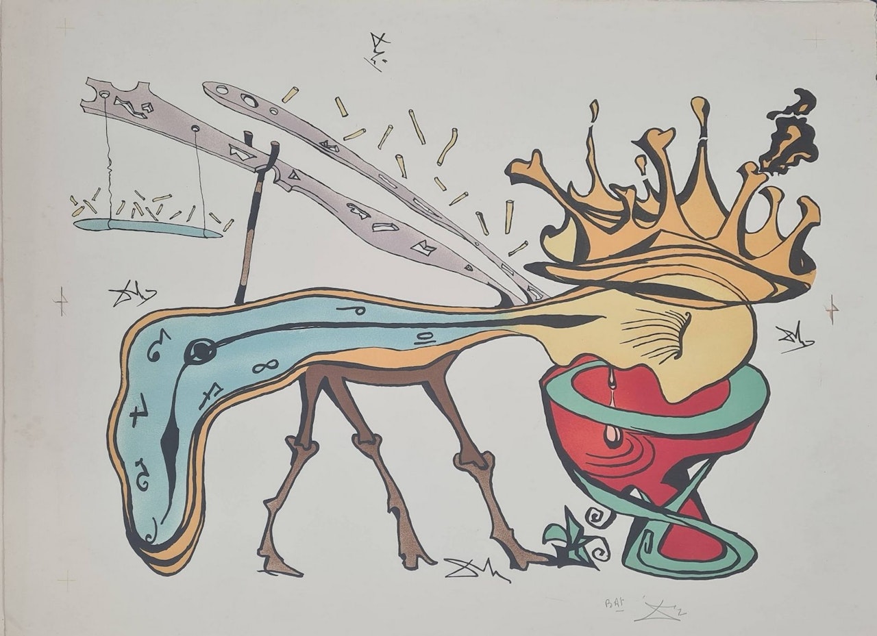 The rejection of civilization by Salvador Dali