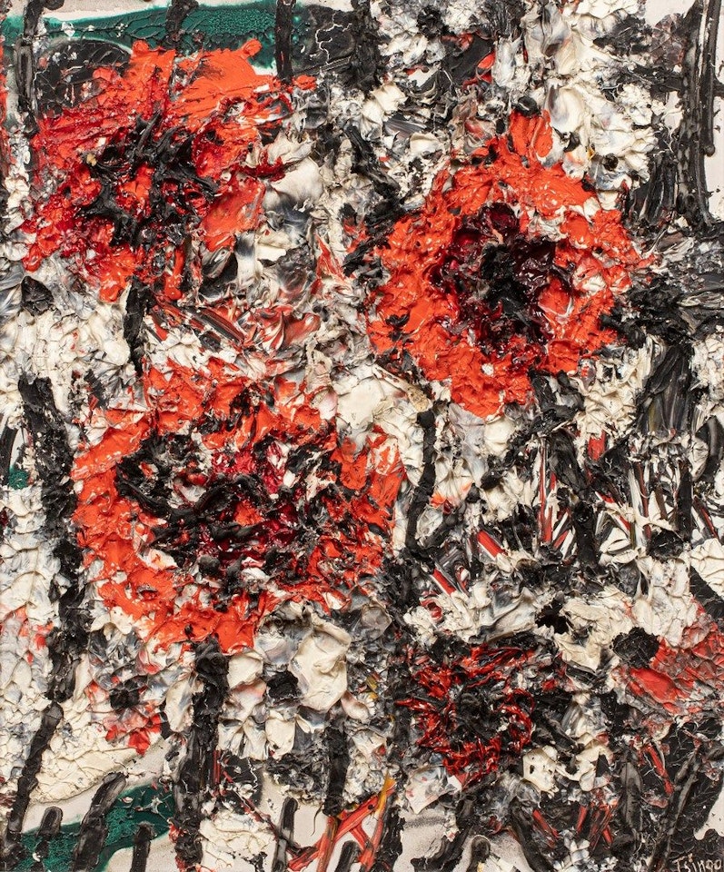 Orange flowers by Thanos Tsingos