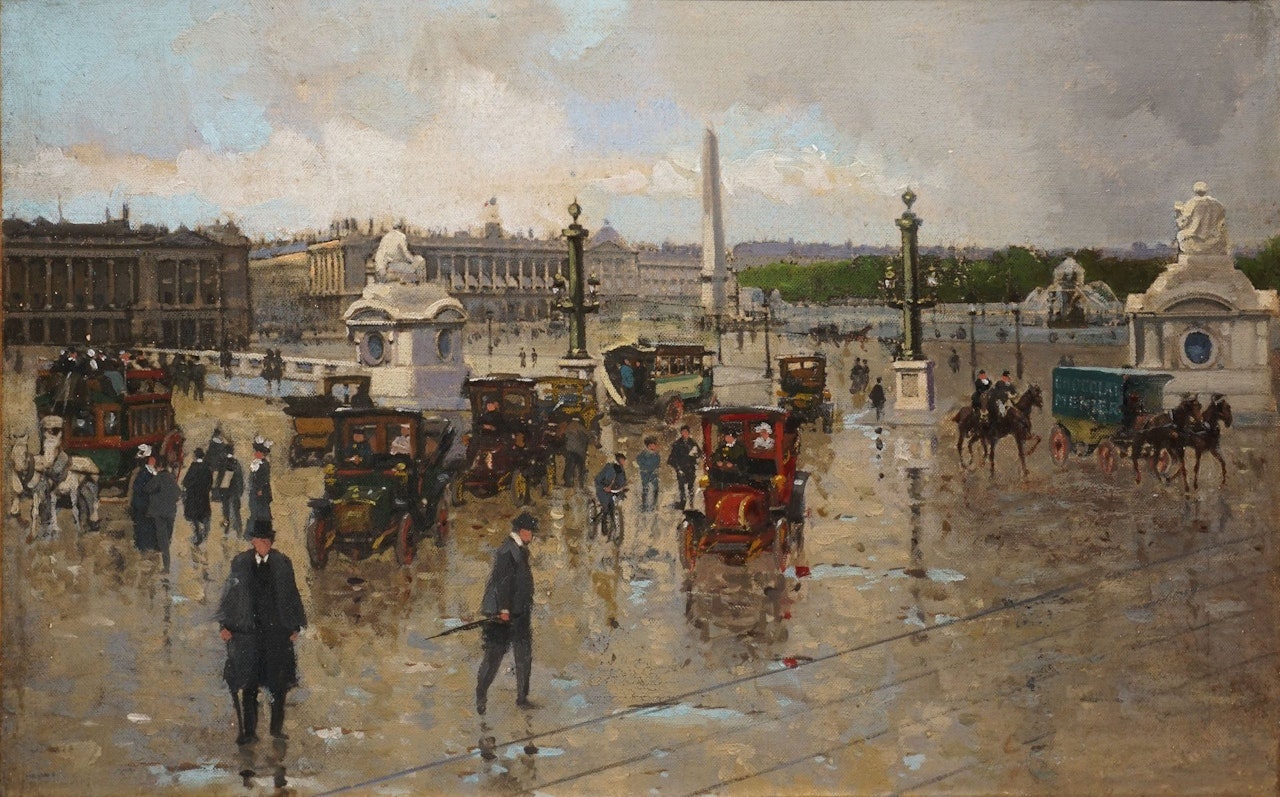 Place de la Concorde by French School