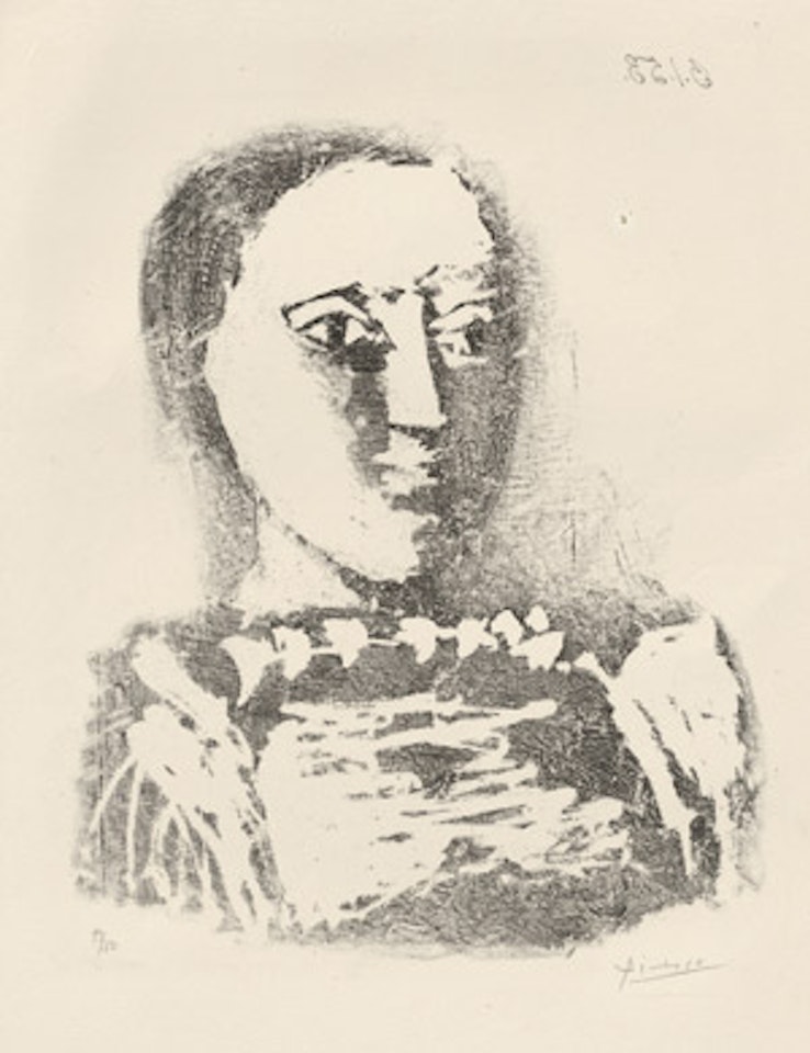 Le chandail brodé by Pablo Picasso