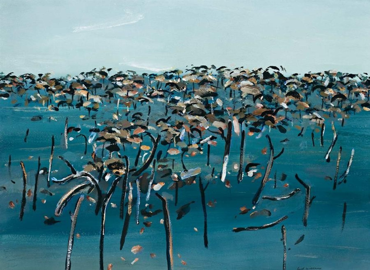 BURNT LANDSCAPE, UPWEY by Frederick Ronald Williams
