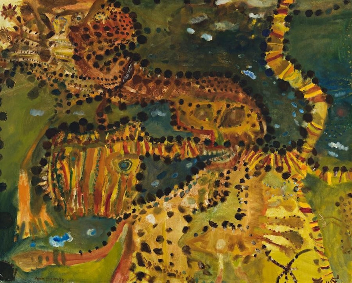 ALL AROUND THE HARBOUR by John Olsen