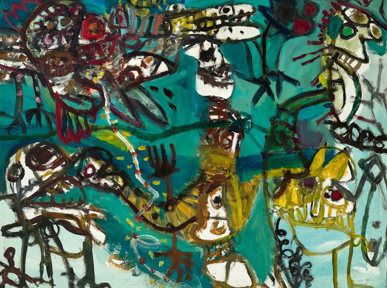 JOURNEY THROUGH THE SEA PORT by John Olsen