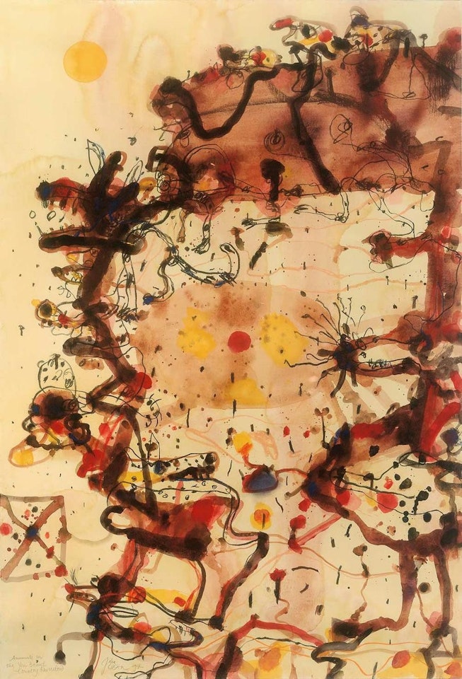 ANIMALS IN THE YOU BEAUT COUNTRY REVISITED by John Olsen