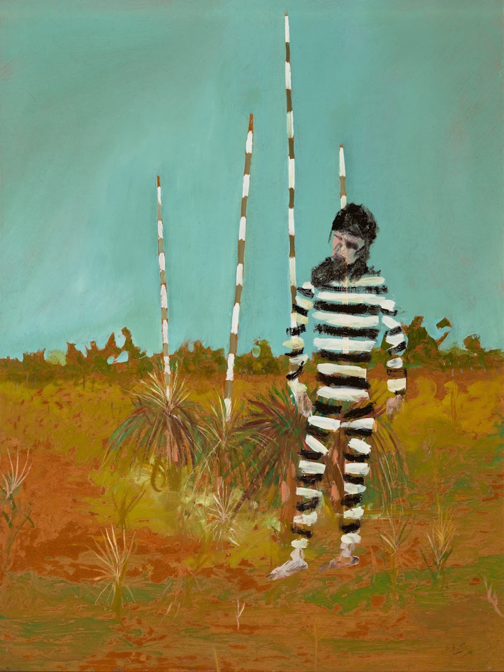 ESCAPED CONVICT by Sidney Nolan