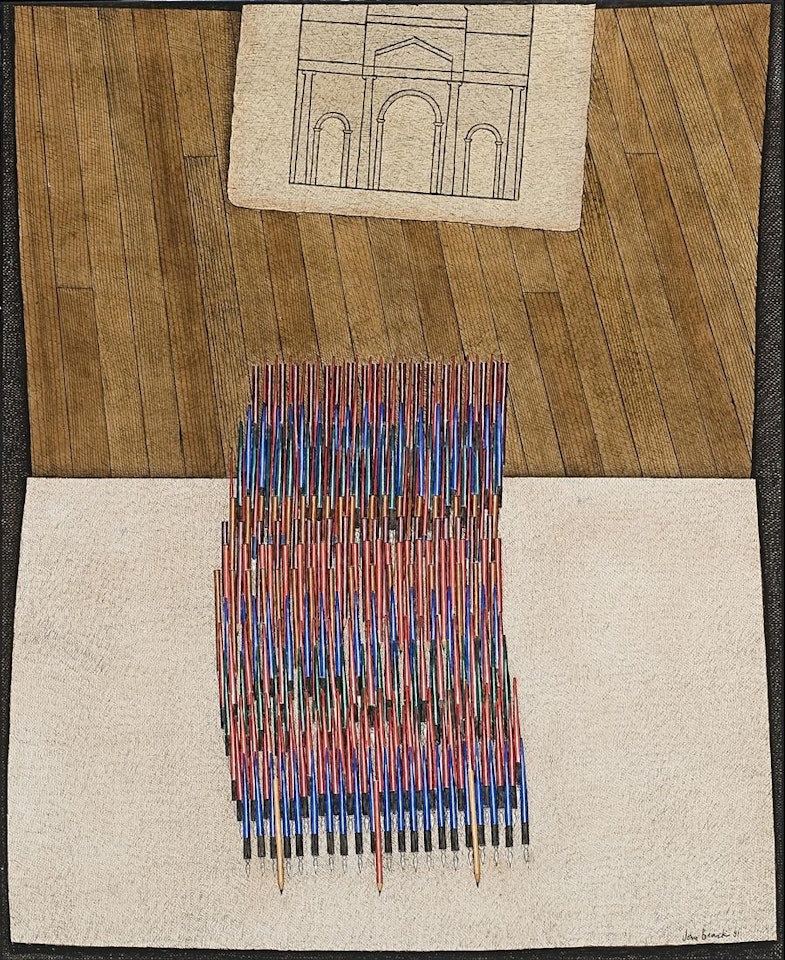 TRIUMPHAL MARCH by John Brack