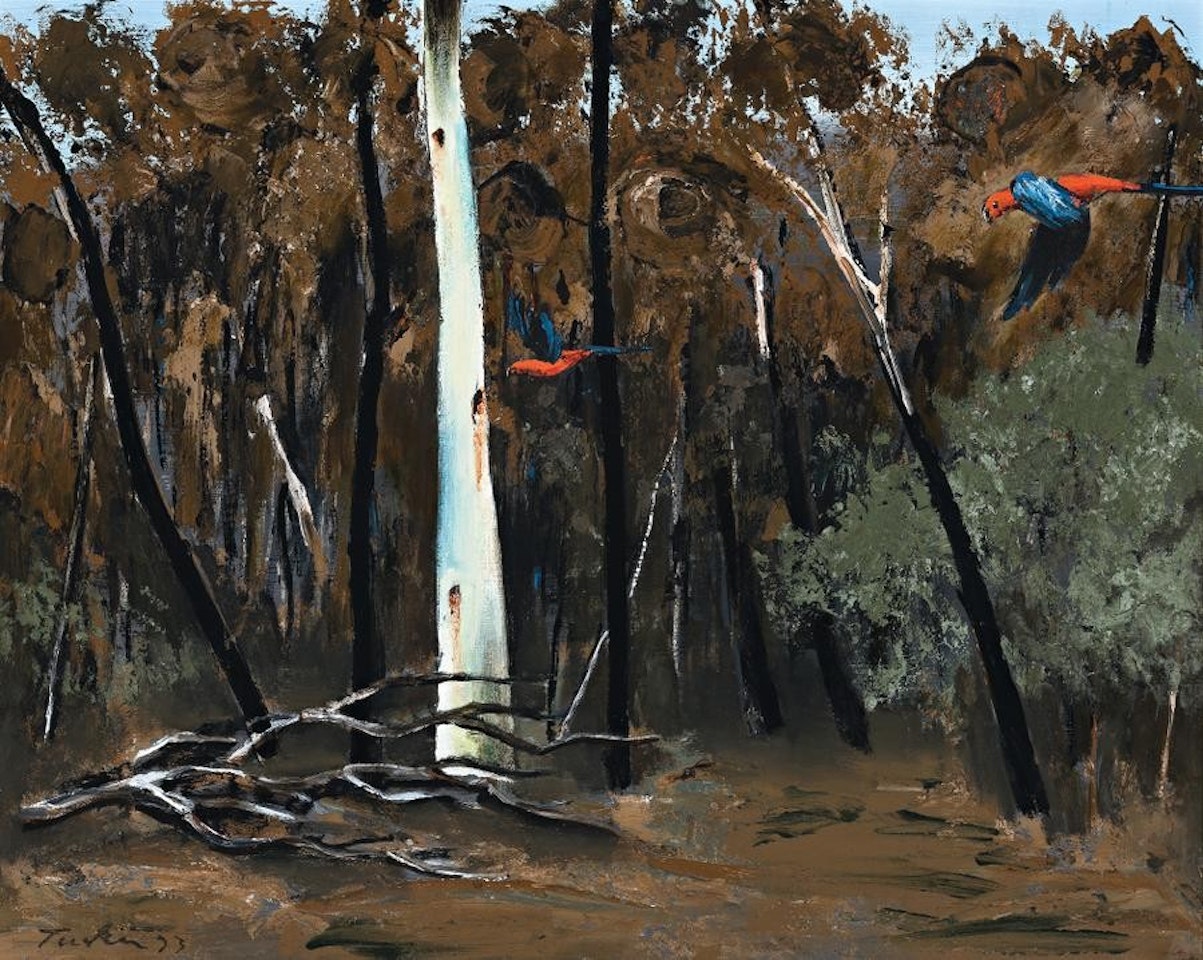 AFTER THE BUSHFIRE by Albert Tucker