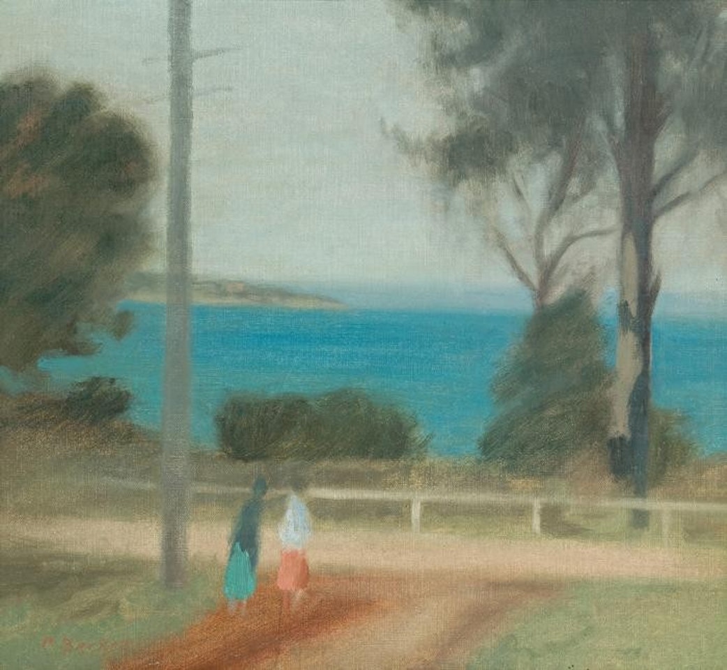 THE ROAD TO THE SEA, BEAUMARIS by Clarice Beckett