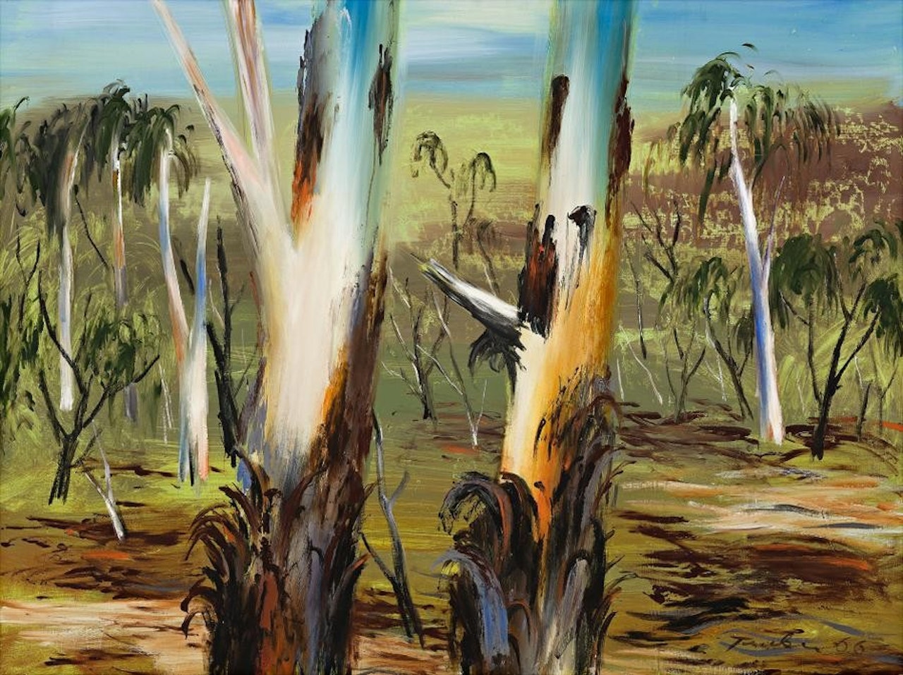 THE BUSH by Albert Tucker