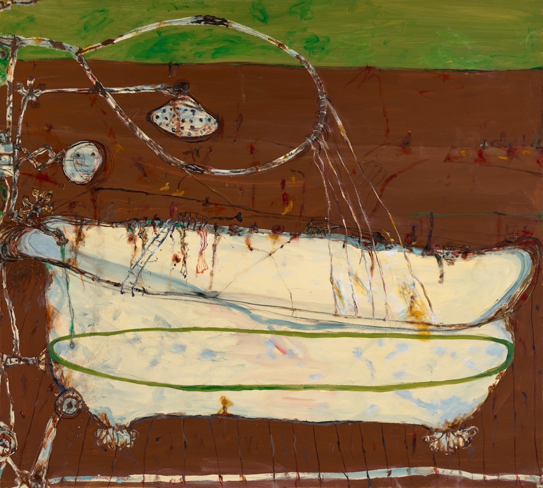 THE BATH by John Olsen