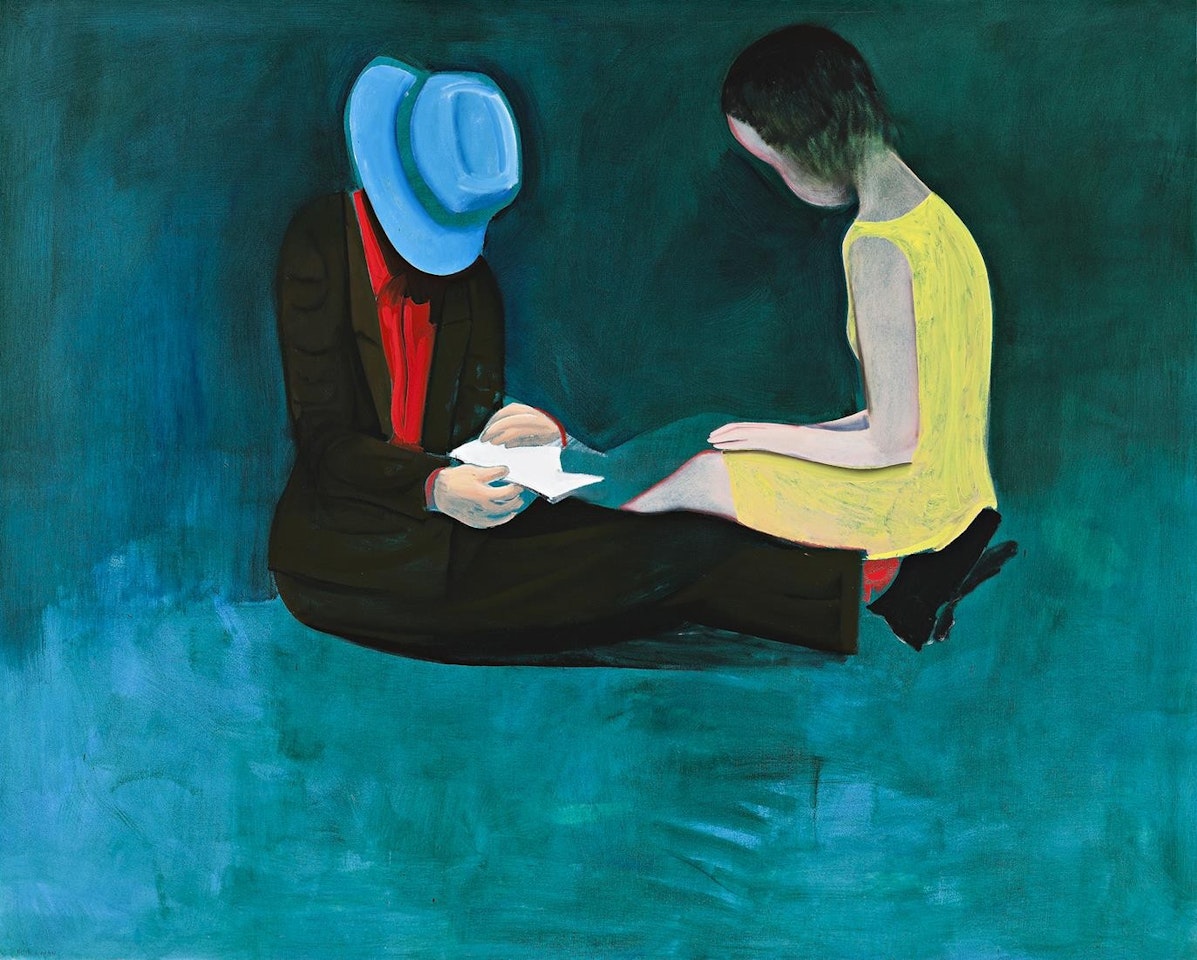 THE LETTER by Charles Blackman