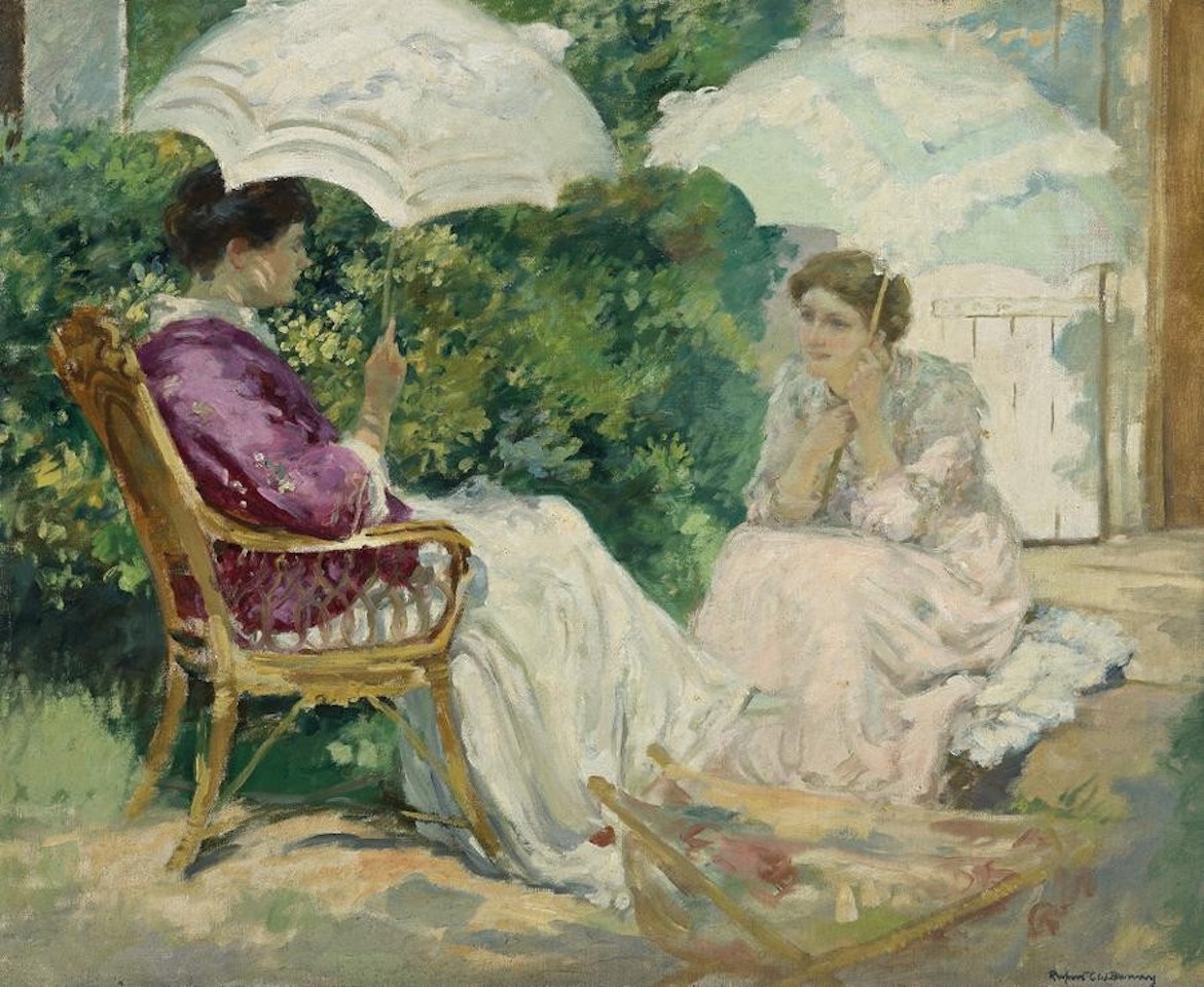 CHATTING; known as "Causerie" by Rupert Charles Wulsten Bunny