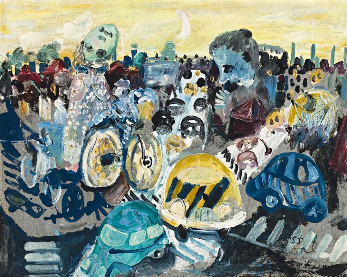 PEDESTRIAN CROSSING by John Perceval