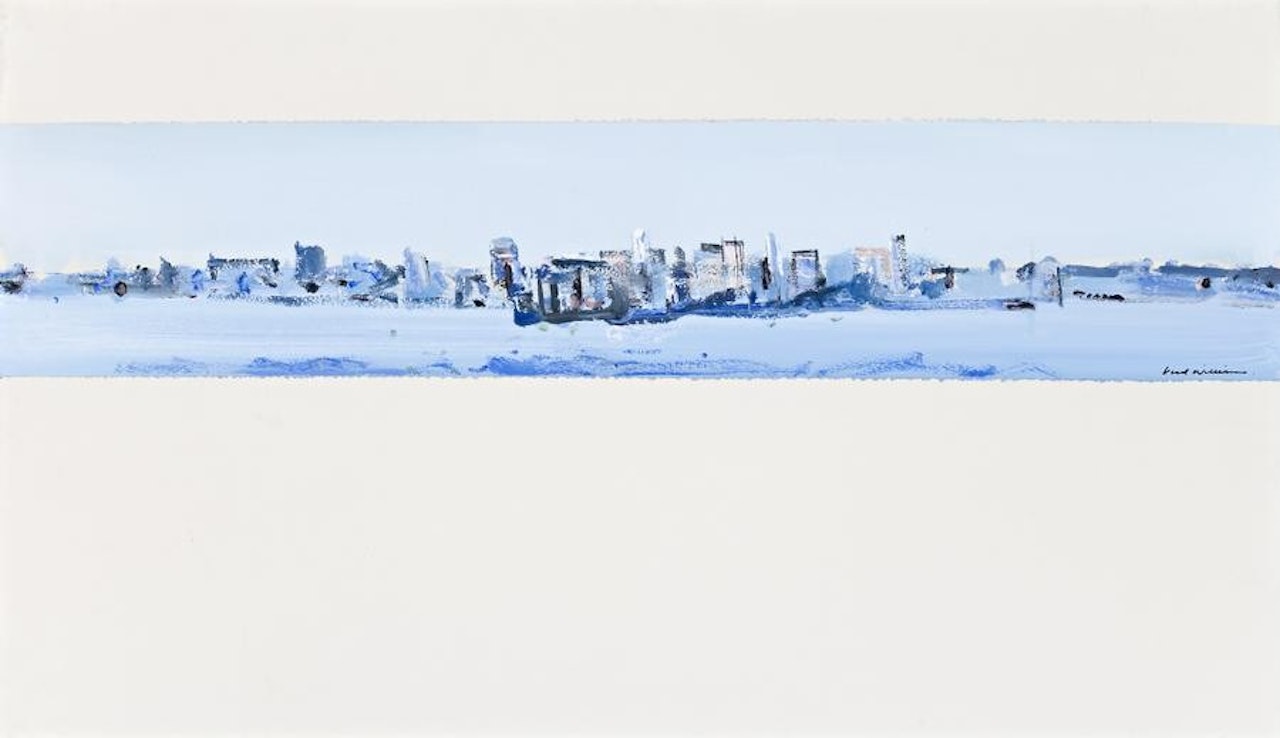 CITY SKYLINE, SYDNEY HARBOUR by Frederick Ronald Williams