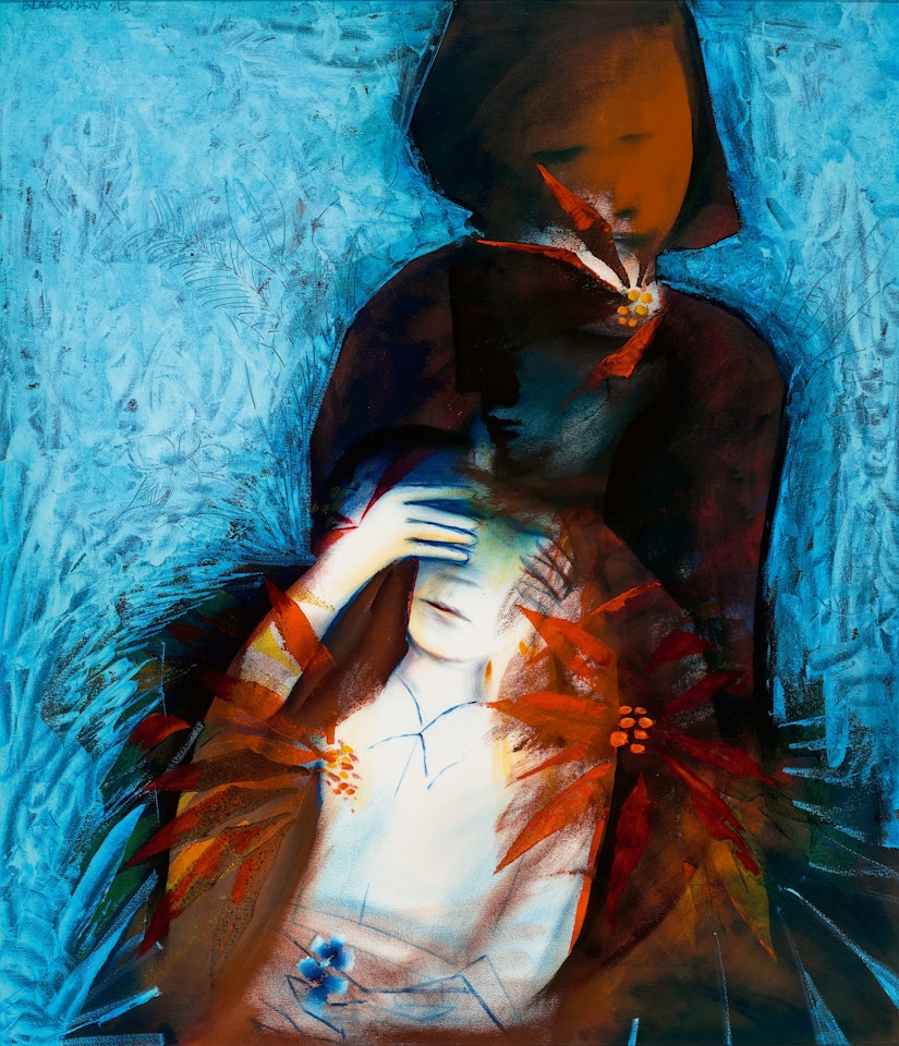 HIDE AND SEEK by Charles Blackman