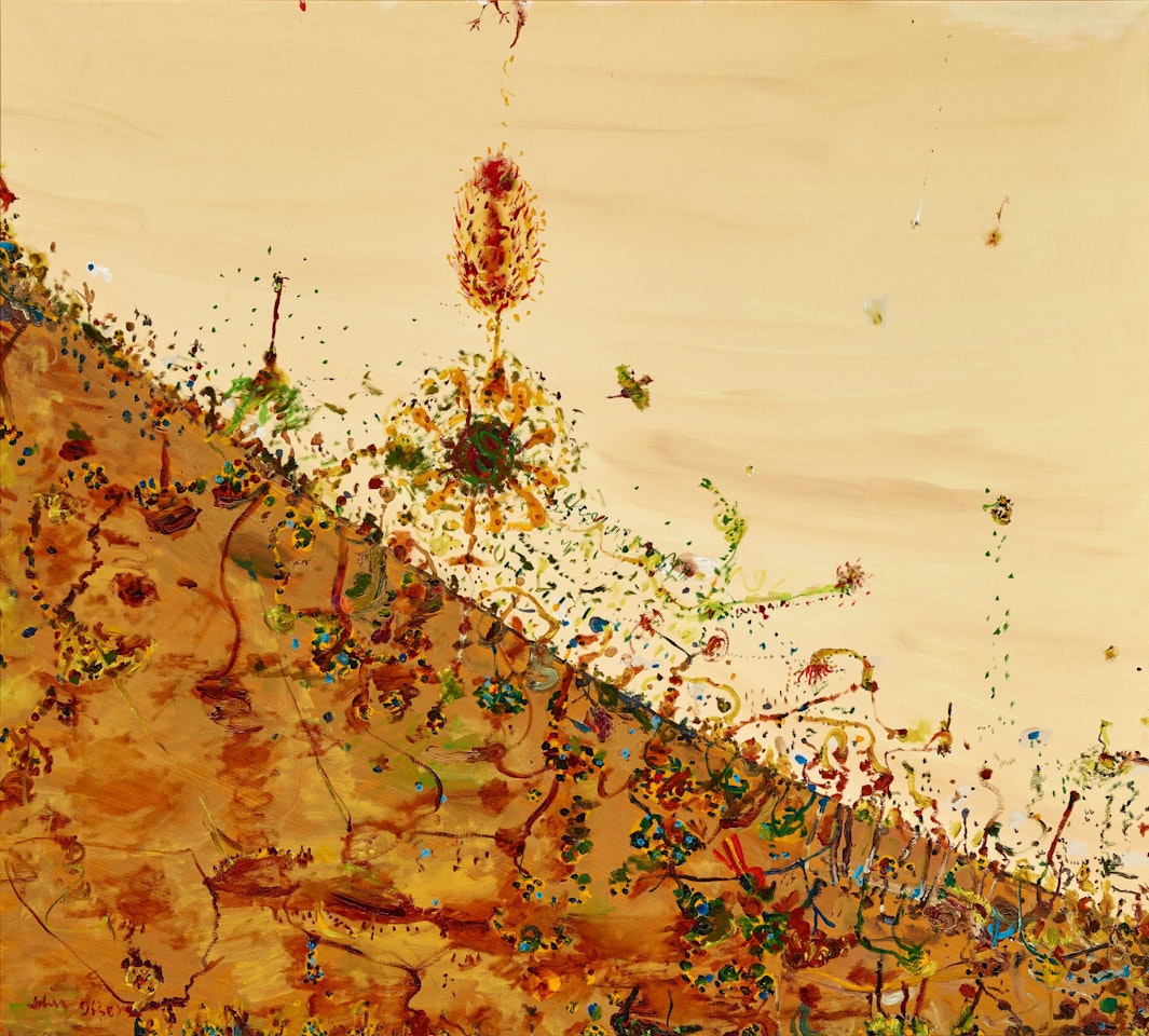 VIEW FROM THE STUDIO by John Olsen