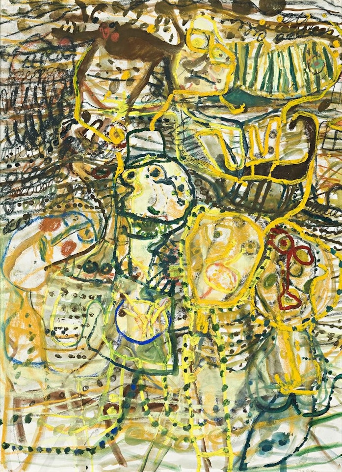 PEOPLE WHO LIVE IN THE YOU BEAUT COUNTRY by John Olsen
